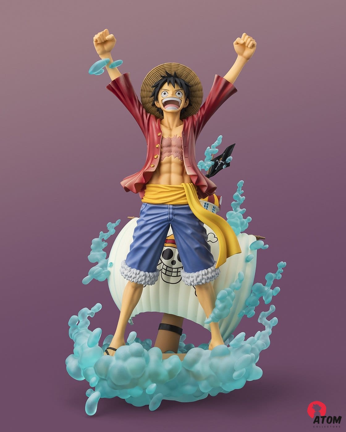 One Piece Figuarts ZERO - (STARTune) figurine PVC Monkey D. Luffy -Setting out for the New World- (25 cm) - Bandai Tamashii Nations – Image 3