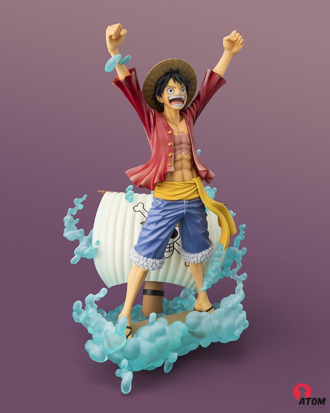 One Piece Figuarts ZERO - (STARTune) figurine PVC Monkey D. Luffy -Setting out for the New World- (25 cm) - Bandai Tamashii Nations – Image 6