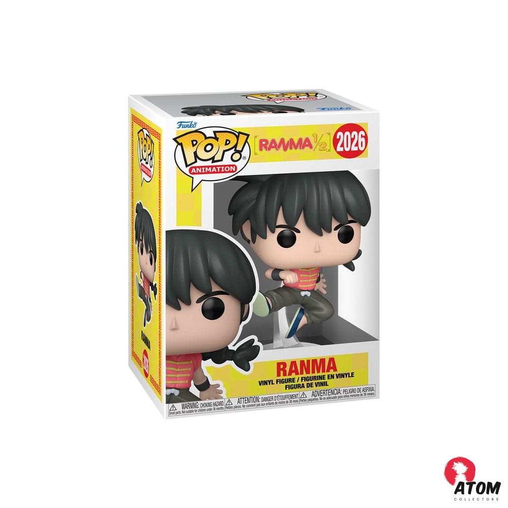 Ranma 1/2 - Assortiment POP! - Animation Vinyl - Figurine Ranma - 9 cm - Funko