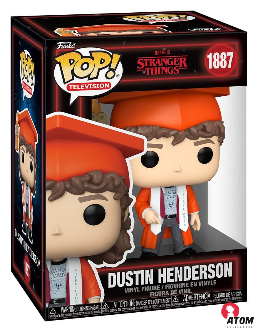 Stranger Things POP - TV Vinyl figurines - Dustin Henderson - 9 cm - Funko