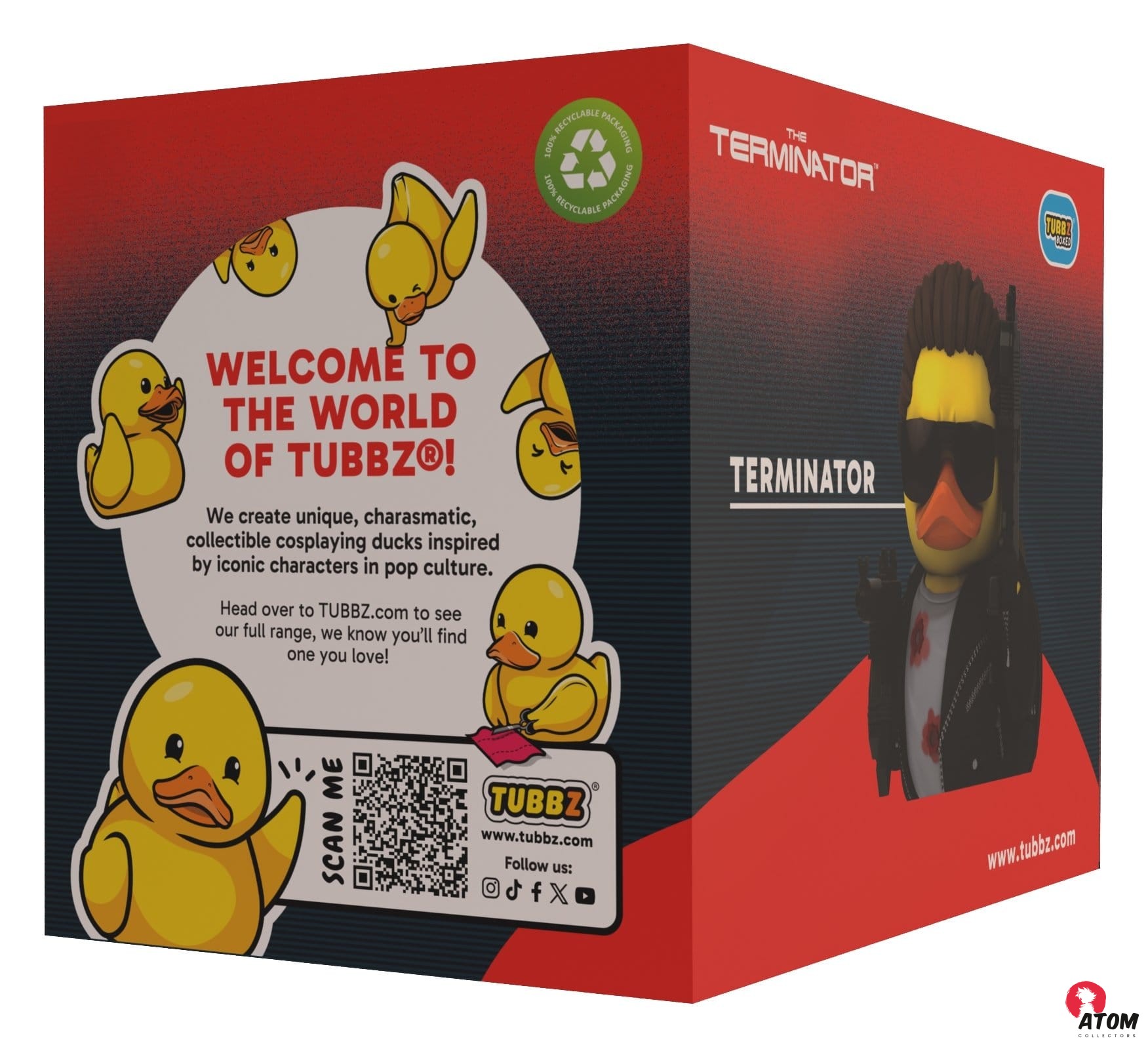 Terminator Tubbz - Figurine PVC Terminator Boxed Edition - (10 cm) - Numskull – Image 8