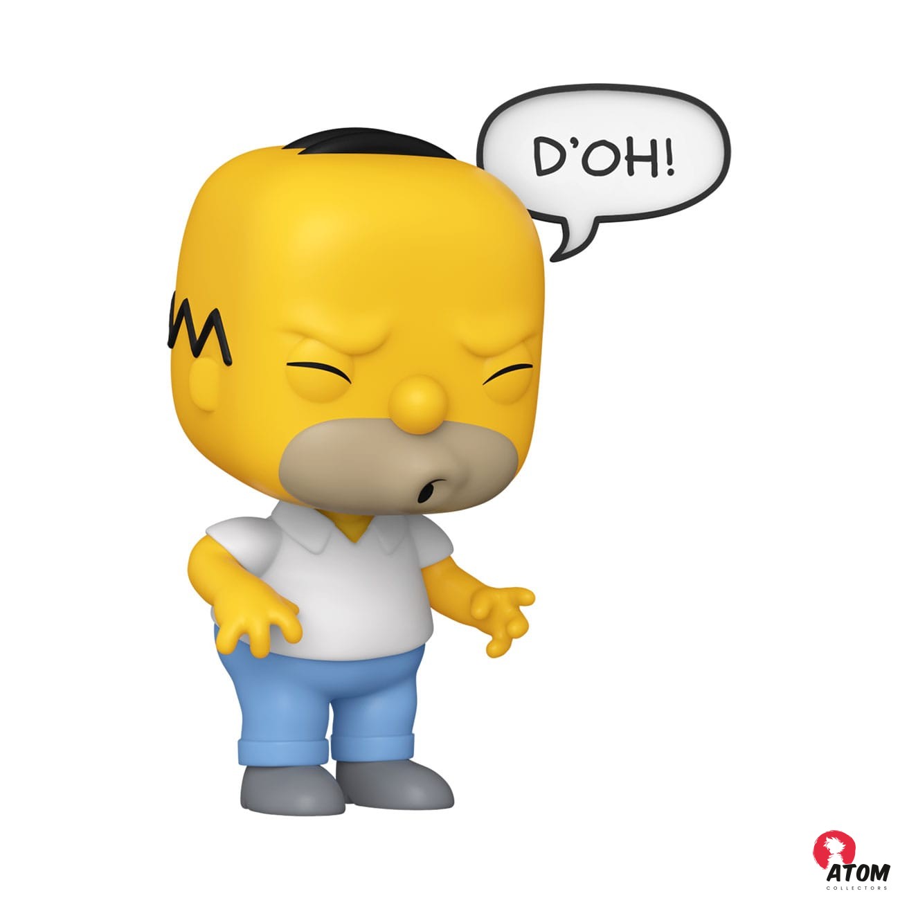 The Simpsons - Figurine POP! - Sayings Vinyl - Homer - (9 cm) - Funko – Image 2