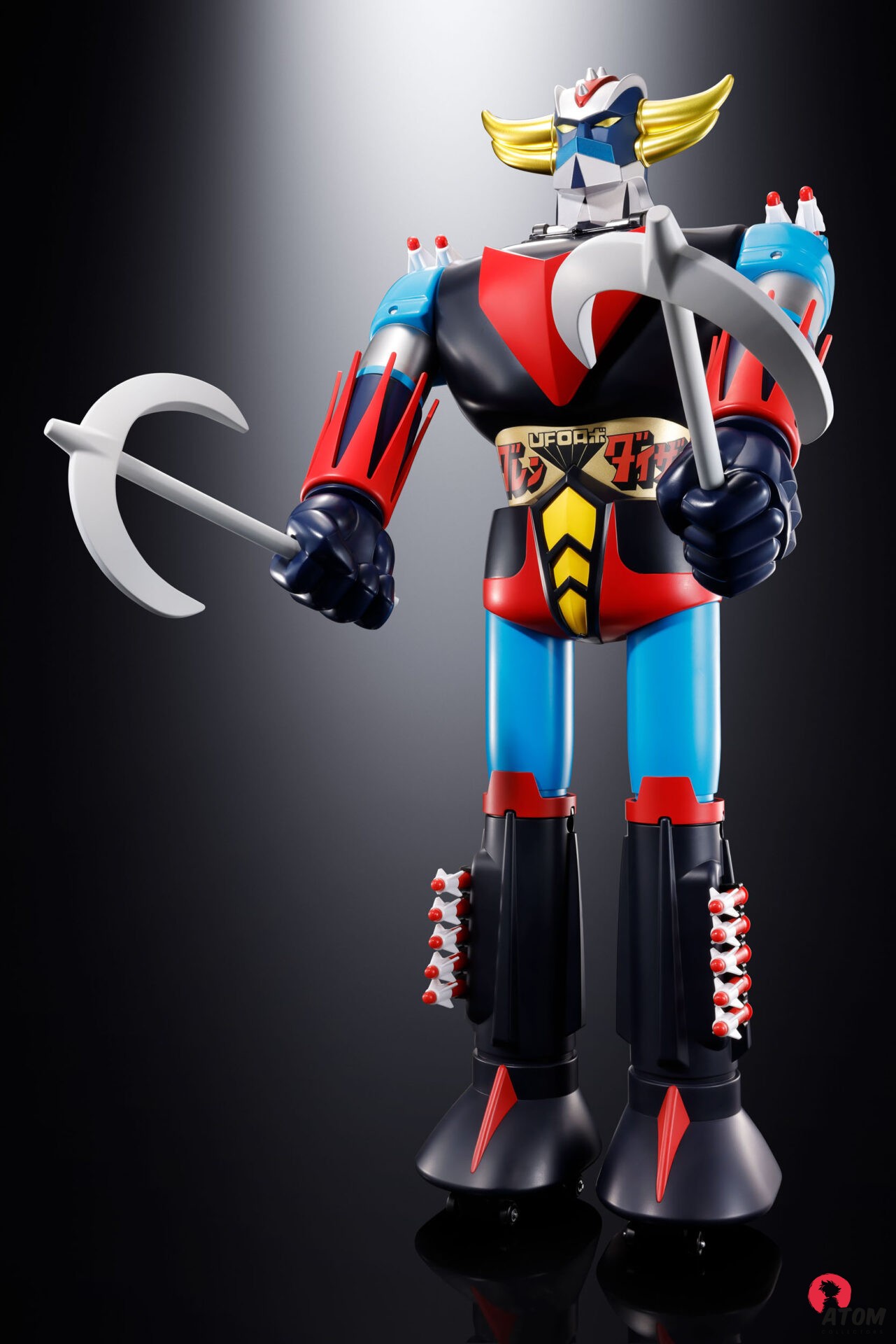 Figurine UFO Robot Grendizer Jumbo Machineder Grendizer (Goldorak) 60 cm . Bandai Tamashii Nations – Image 3