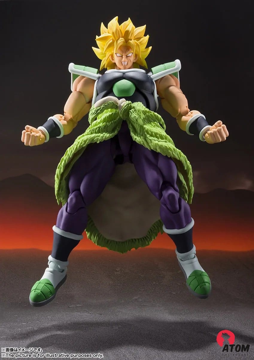 Figurine S.H. Figuarts - Broly Dragon Ball Super - (19cm). Bandai Tamashii Nations – Image 2