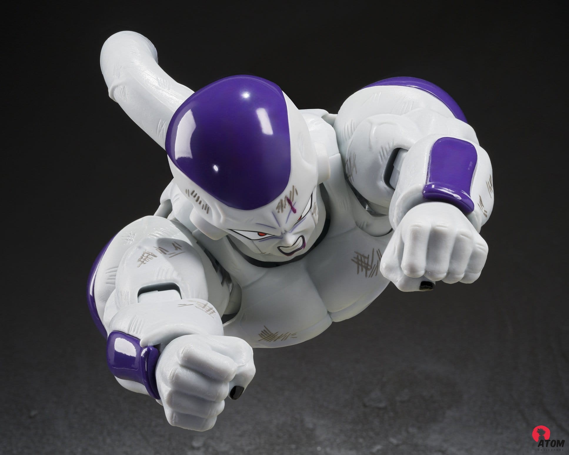 Figurine S.H. Figuarts -Dragon Ball - Figurine Freezer Frieza Battle Scarred Edition - (13 cm). Bandai Tamashii Nations – Image 7
