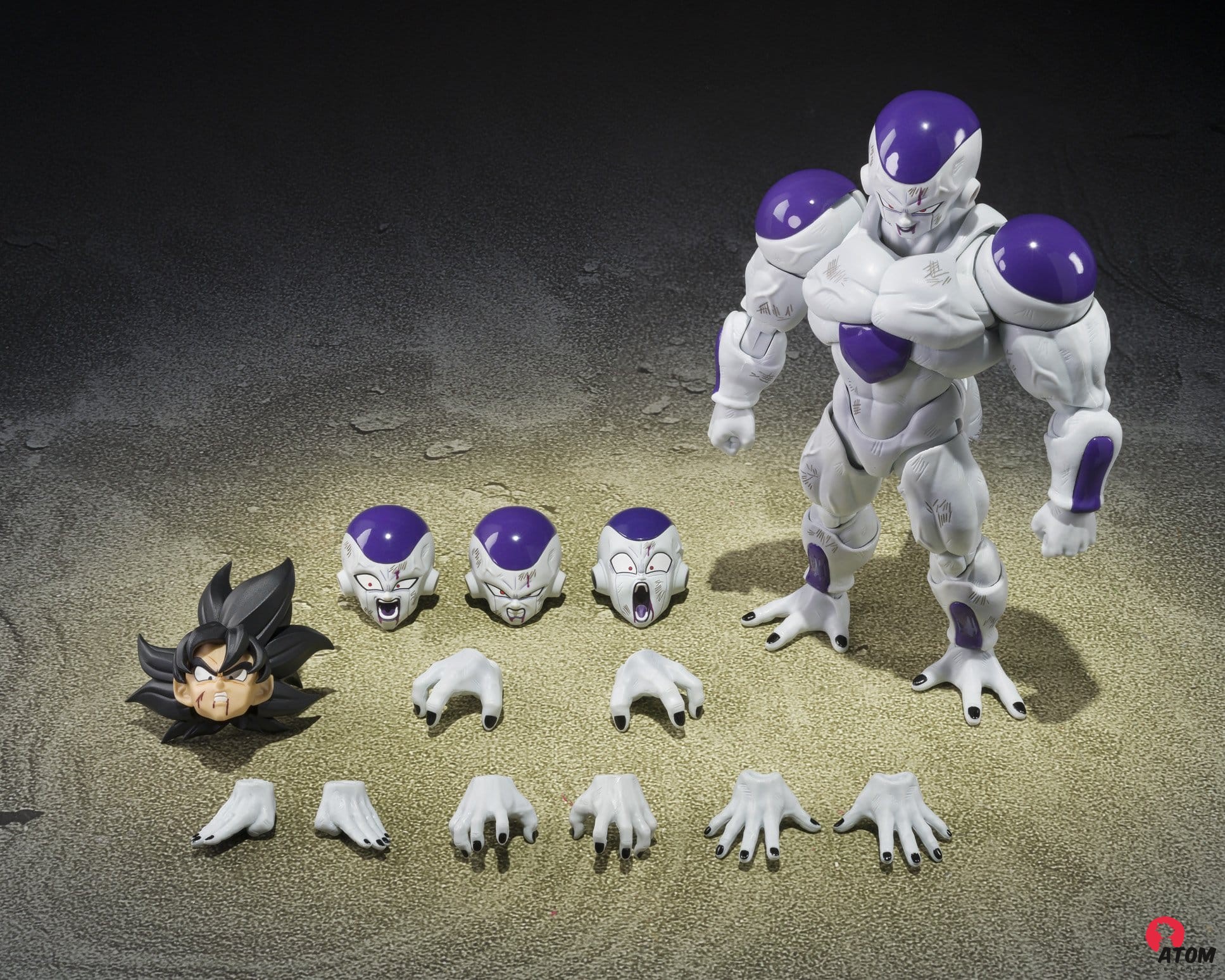 Figurine S.H. Figuarts -Dragon Ball - Figurine Freezer Frieza Battle Scarred Edition - (13 cm). Bandai Tamashii Nations – Image 2