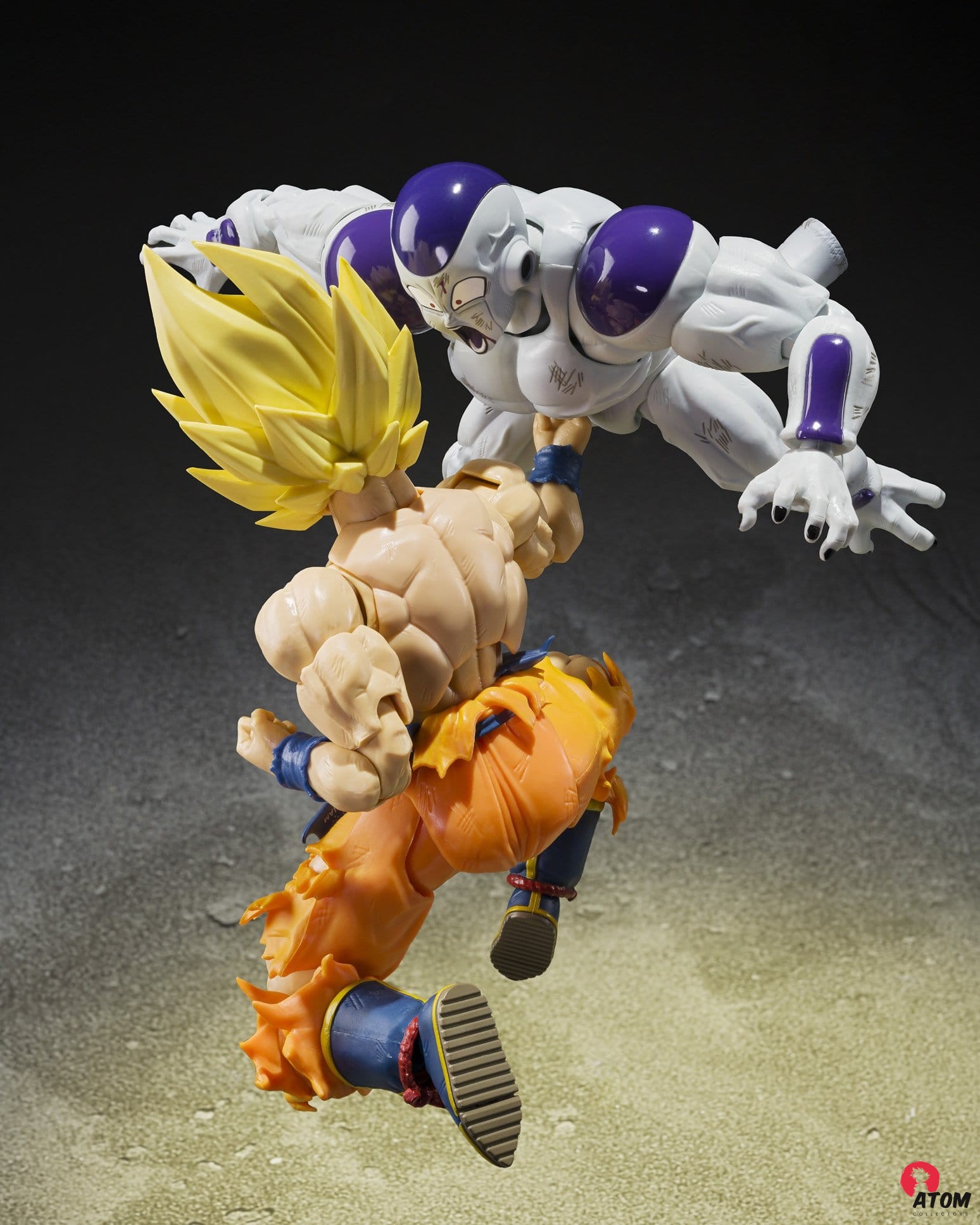 Figurine S.H. Figuarts -Dragon Ball - Figurine Freezer Frieza Battle Scarred Edition - (13 cm). Bandai Tamashii Nations – Image 3
