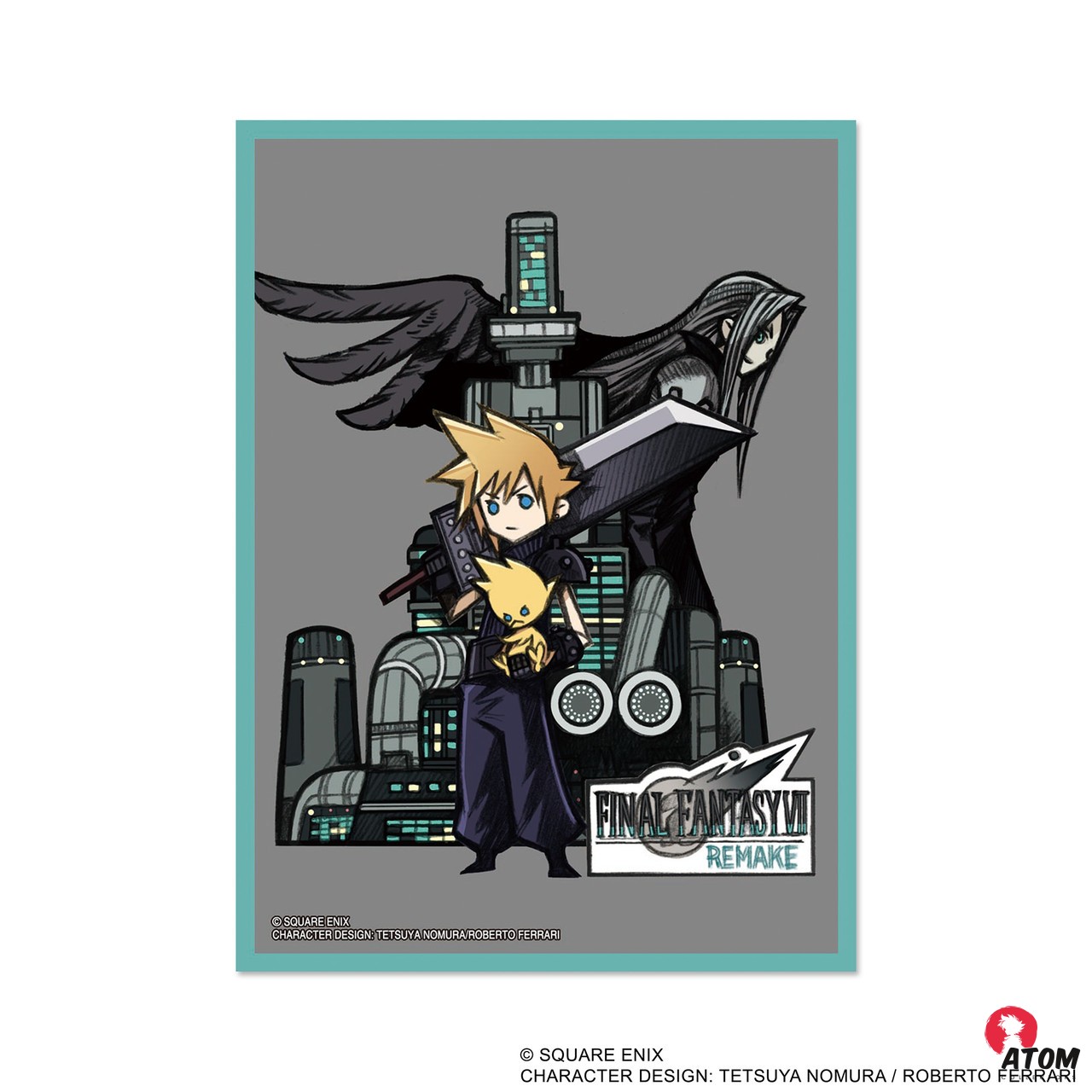 Final Fantasy - 100 Sleeves Premium - FF7 Artwork 2
