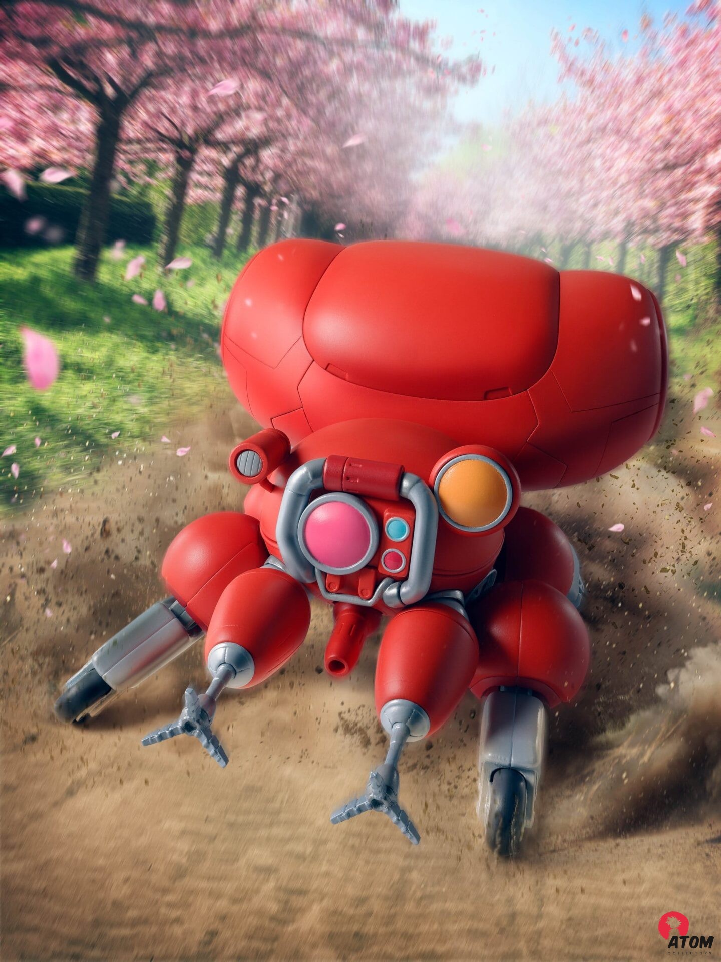 Figurine The Robot Spirits - GHOST IN THE SHELL - SIDE GHOST Fuchikoma - (15 cm) - Bandai Tamashii Nations – Image 2