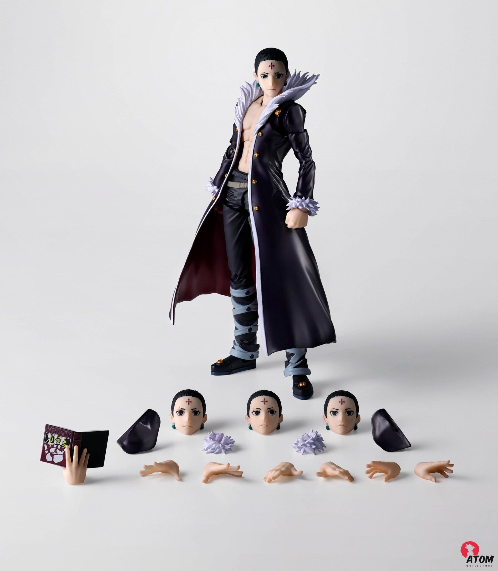 Hunter X Hunter - Figurine S.H. Figuarts - Chrollo (16cm) Bandai Tamashii Nations – Image 5