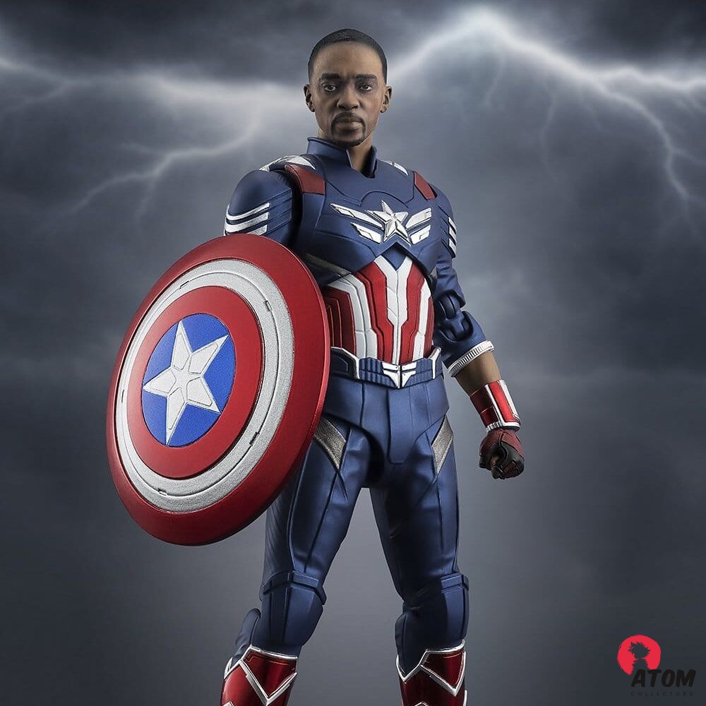 Marvel - S.H.Figuarts Captain America (Avengers: Doomsday) - (16 cm). Bandai Tamashii Nations