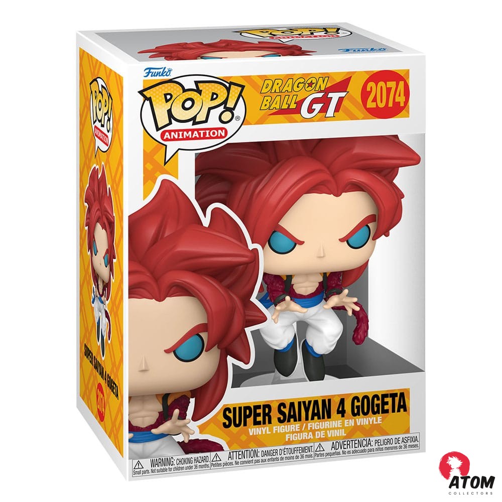 DragonBall GT POP - Super Saiyan 4 - Gogeta - 9 cm - Funko