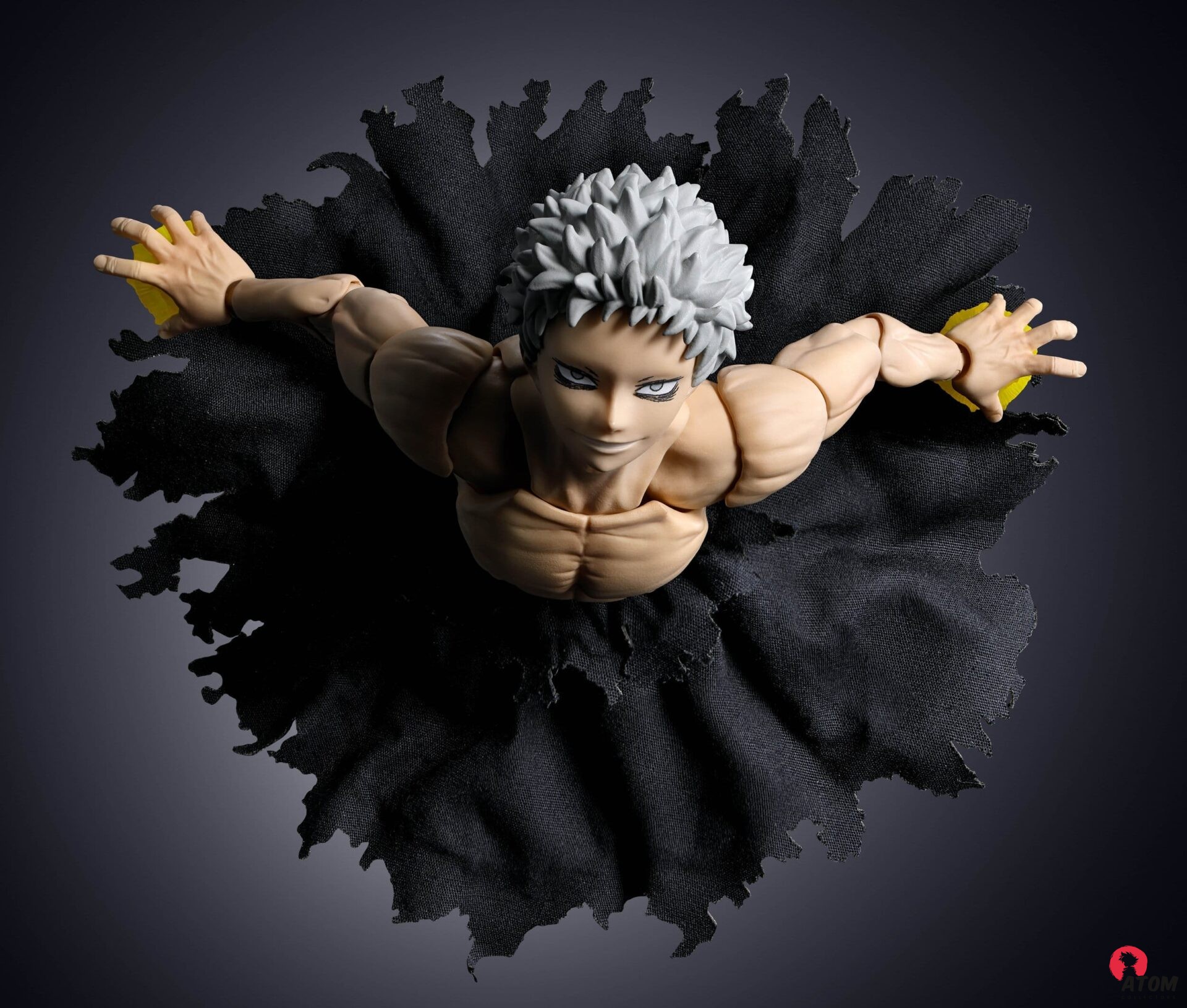 Figurine S.H. Figuarts - My Hero Academia - All For One -Final Battle set- (16 cm) . Bandai Tamashii Nations – Image 3