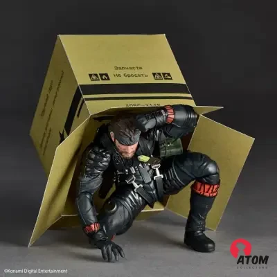 Revoltech A.y. Metal Gear Solid Delta Naked Snake Sneaking Suit Ver Action Figure - (17 cm) - Kaiyodo – Image 2