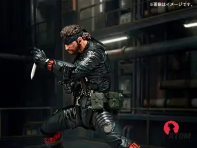 Revoltech A.y. Metal Gear Solid Delta Naked Snake Sneaking Suit Ver Action Figure - (17 cm) - Kaiyodo