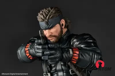 Revoltech A.y. Metal Gear Solid Delta Naked Snake Sneaking Suit Ver Action Figure - (17 cm) - Kaiyodo – Image 6