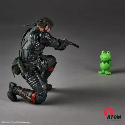 Revoltech A.y. Metal Gear Solid Delta Naked Snake Sneaking Suit Ver Action Figure - (17 cm) - Kaiyodo – Image 7