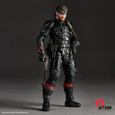 Revoltech A.y. Metal Gear Solid Delta Naked Snake Sneaking Suit Ver Action Figure - (17 cm) - Kaiyodo – Image 8
