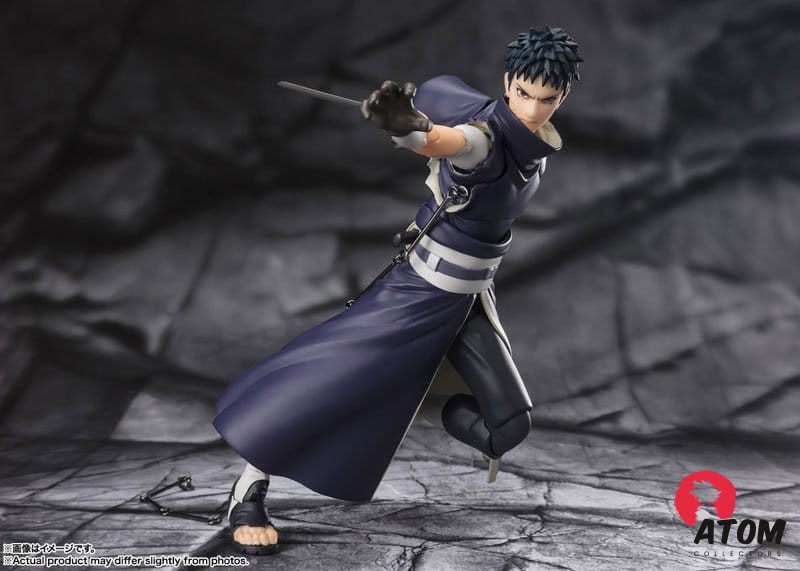 Figurine S.H. Figuarts - Naruto - Figurine Obito Uchiha -Hollow Dreams of Despair - (16 cm) . Bandai Tamashii Nations – Image 2