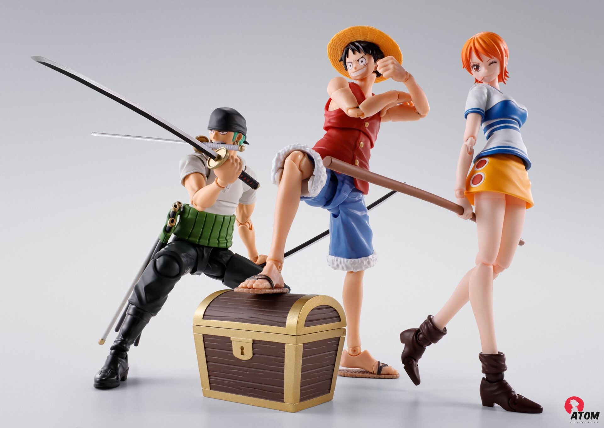 One Piece figurine - S.H.Figuarts Roronoa Zoro Romance Dawn Ver. - (15 cm) - Bandai Tamashii Nations – Image 8