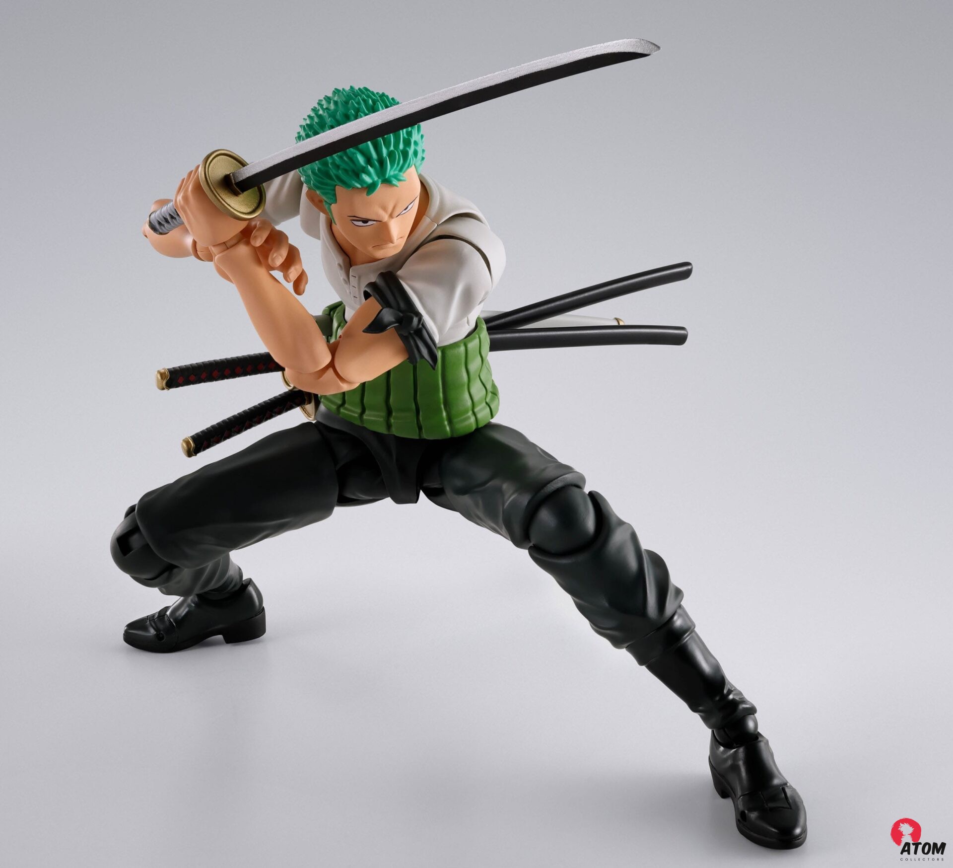One Piece figurine - S.H.Figuarts Roronoa Zoro Romance Dawn Ver. - (15 cm) - Bandai Tamashii Nations