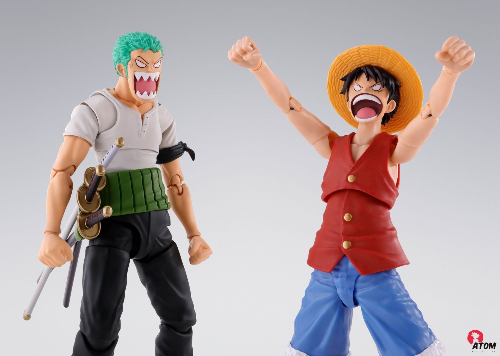 One Piece figurine - S.H.Figuarts Roronoa Zoro Romance Dawn Ver. - (15 cm) - Bandai Tamashii Nations – Image 4