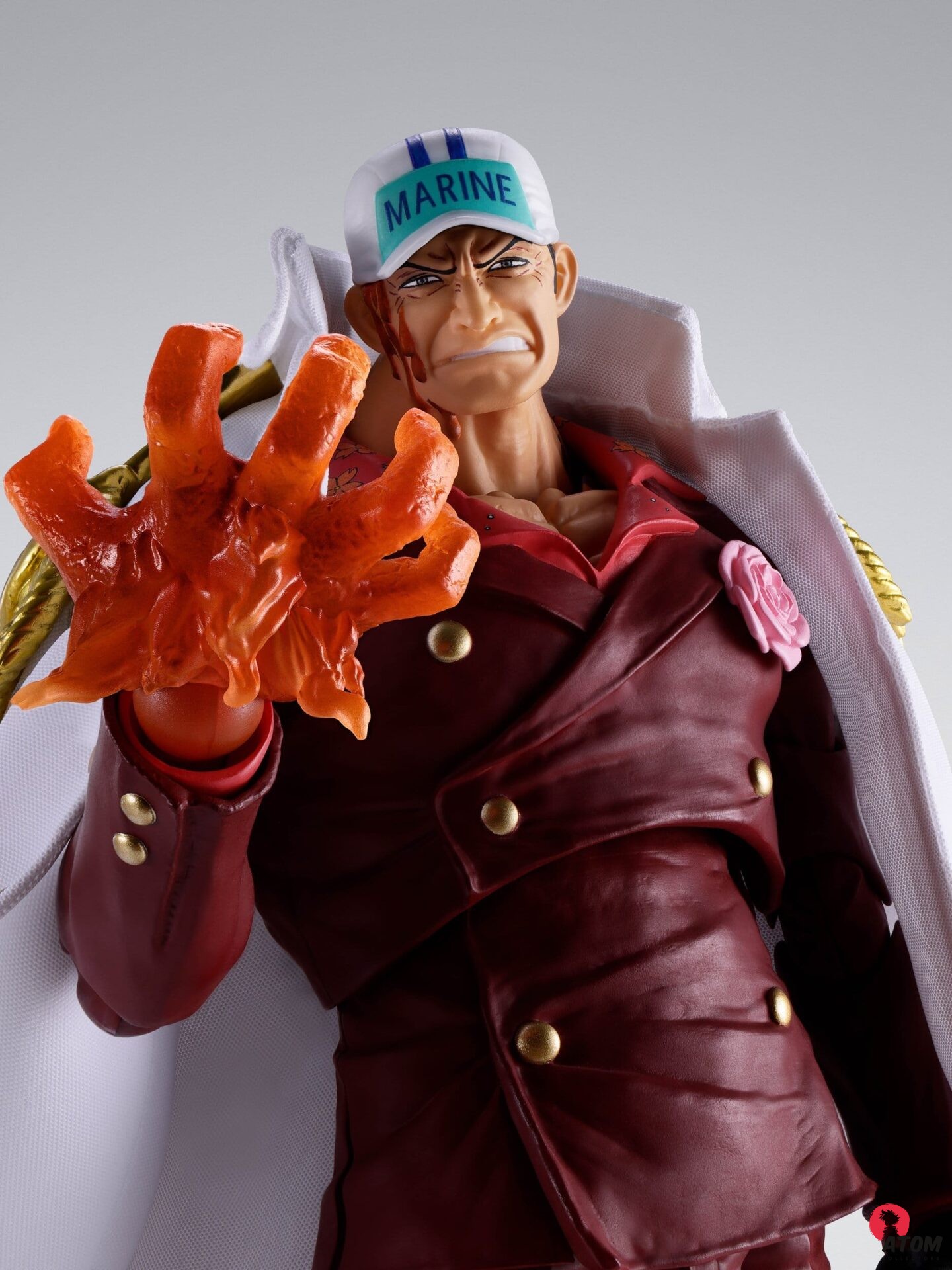 One Piece figurine - S.H.Figuarts - Sakazuki (Akainu) -Marineford- (20 cm) - Bandai Tamashii Nations – Image 3