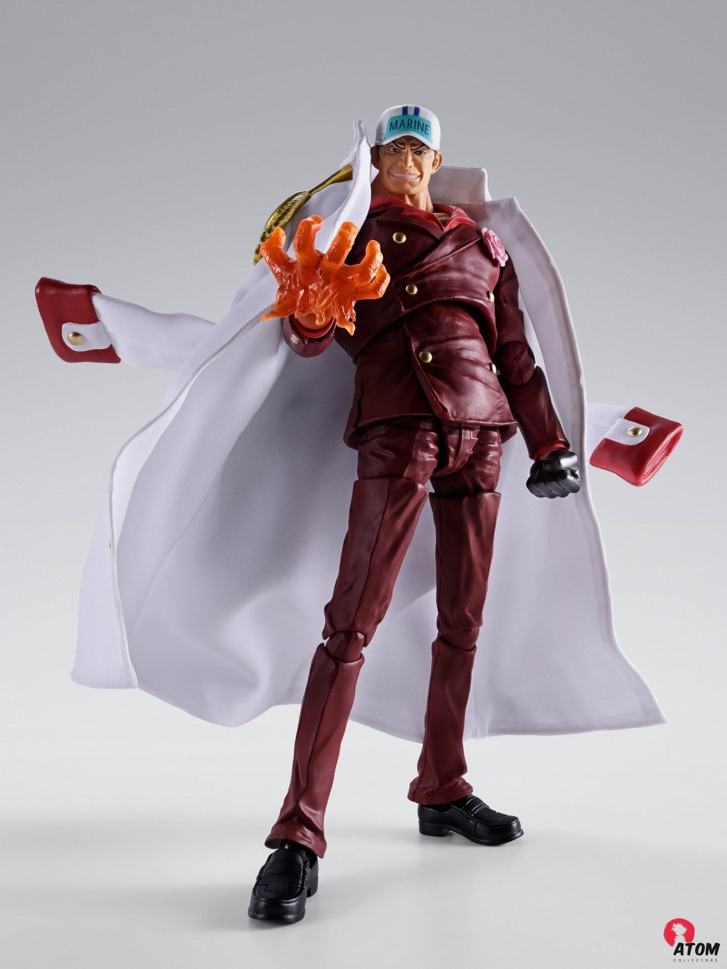 One Piece figurine - S.H.Figuarts - Sakazuki (Akainu) -Marineford- (20 cm) - Bandai Tamashii Nations – Image 4