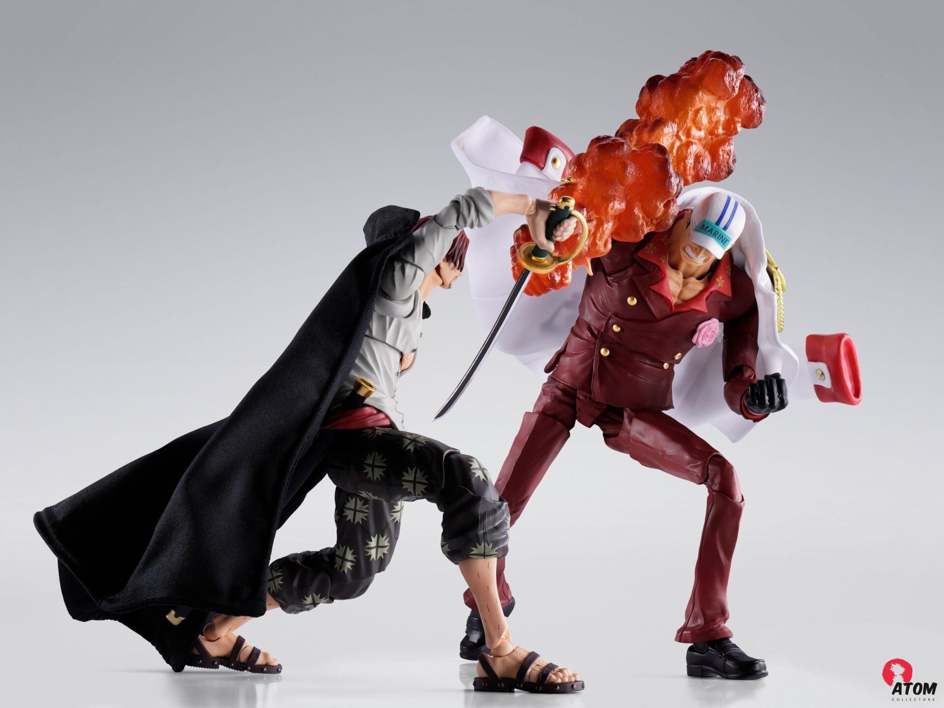 One Piece figurine - S.H.Figuarts - Sakazuki (Akainu) -Marineford- (20 cm) - Bandai Tamashii Nations – Image 5