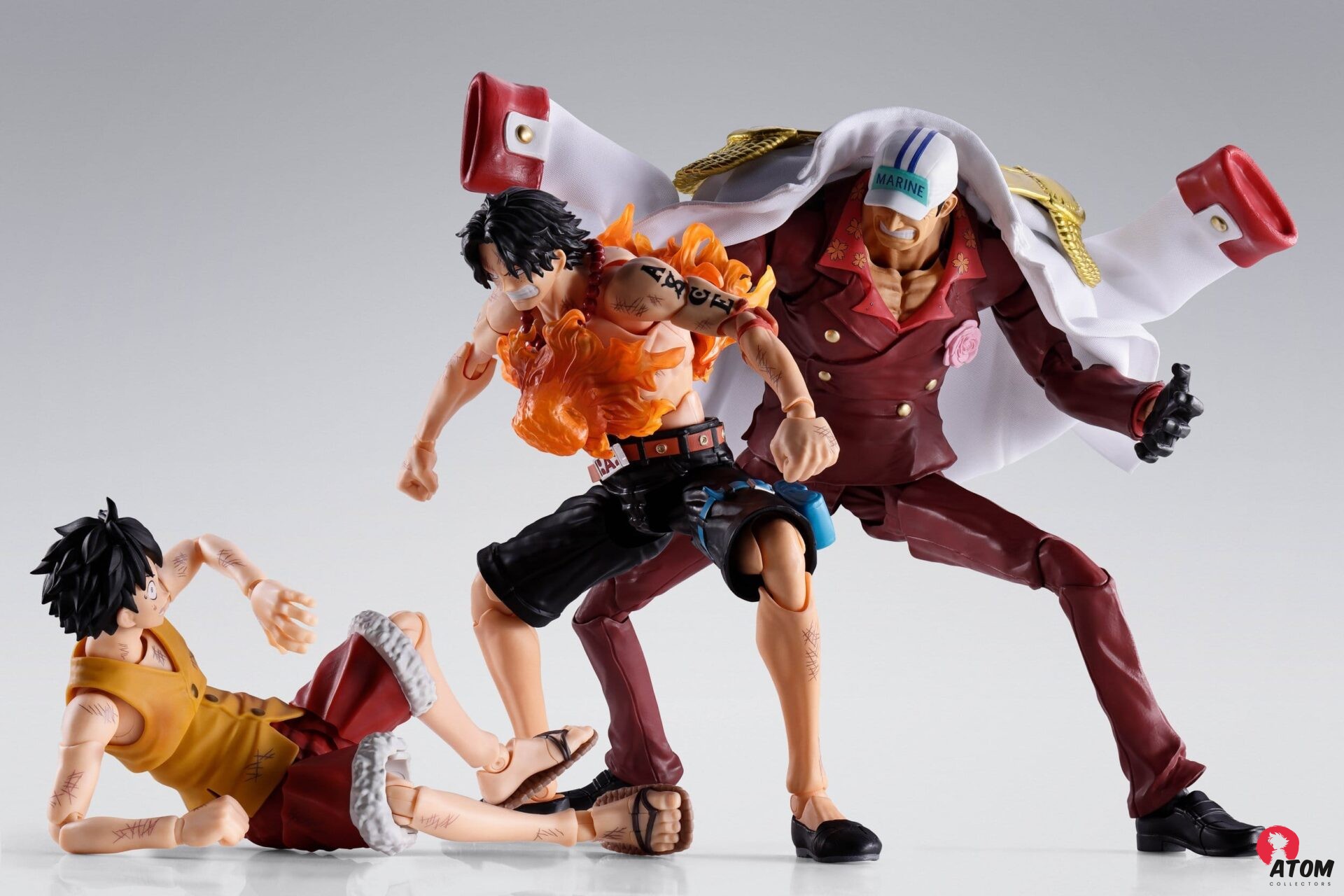 One Piece figurine - S.H.Figuarts - Sakazuki (Akainu) -Marineford- (20 cm) - Bandai Tamashii Nations – Image 6