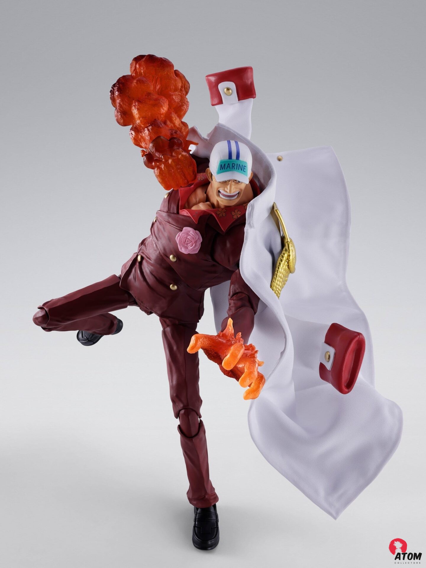 One Piece figurine - S.H.Figuarts - Sakazuki (Akainu) -Marineford- (20 cm) - Bandai Tamashii Nations – Image 8