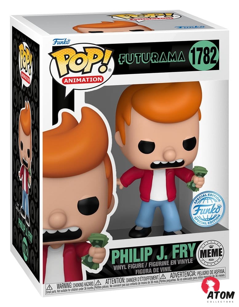 FUTURAMA POP - Philip J. Fry - 9 cm - Funko