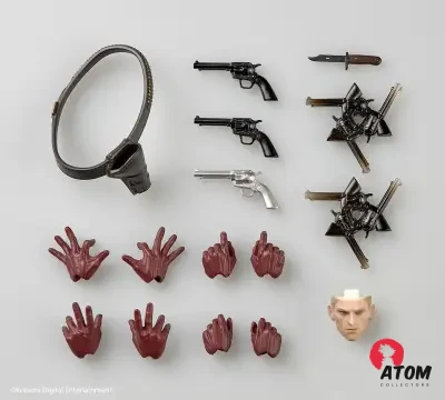 Revoltech A.y. Metal Gear Solid Delta Snake Eater Ocelot Action Figure - (16.5 cm) - Kaiyodo – Image 13