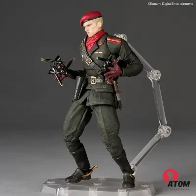 Revoltech A.y. Metal Gear Solid Delta Snake Eater Ocelot Action Figure - (16.5 cm) - Kaiyodo – Image 6