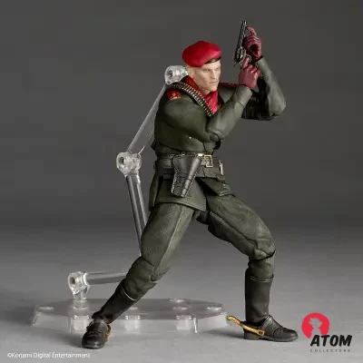 Revoltech A.y. Metal Gear Solid Delta Snake Eater Ocelot Action Figure - (16.5 cm) - Kaiyodo – Image 7