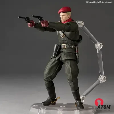 Revoltech A.y. Metal Gear Solid Delta Snake Eater Ocelot Action Figure - (16.5 cm) - Kaiyodo – Image 9