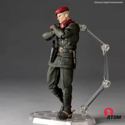 Revoltech A.y. Metal Gear Solid Delta Snake Eater Ocelot Action Figure - (16.5 cm) - Kaiyodo – Image 10