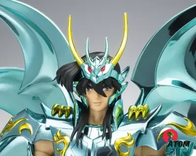 Saint Seiya - Figurine Saint Cloth Myth Ex Dragon Shiryu God Cloth - (17.5 cm) - Bandai Tamashii Nations – Image 3