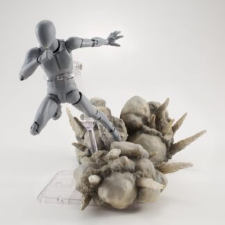 Tamashii Effect - Accessoire pour figurine Explosion gray Ver. - for S.H.Figuarts