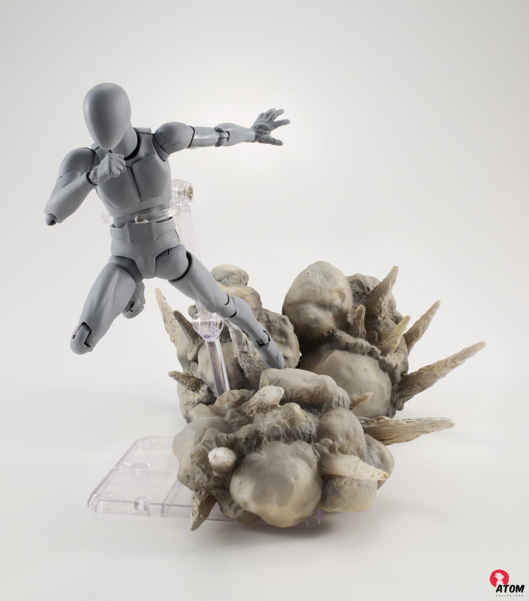 Tamashii Effect - Accessoire pour figurine Explosion gray Ver. - for S.H.Figuarts