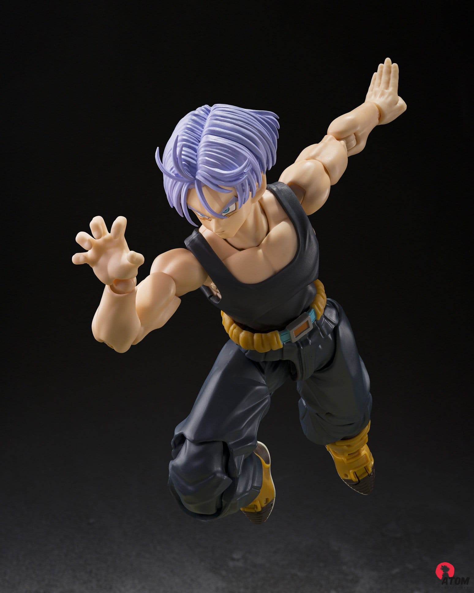 Figurine S.H. Figuarts -Dragon Ball - Figurine Trunks Group Base Ver.B Limited Edition - (14 cm). Bandai Tamashii Nations – Image 4