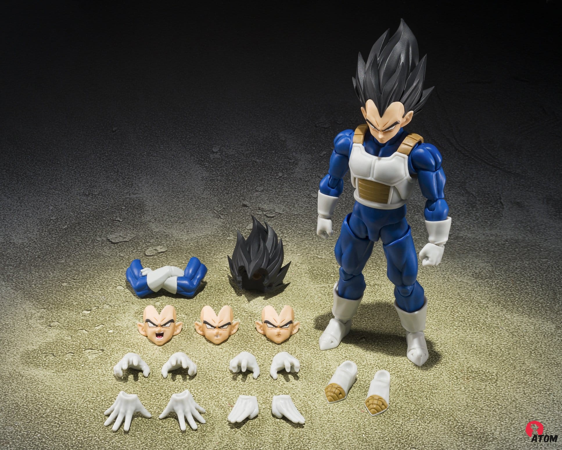 Figurine S.H. Figuarts -Dragon Ball - Figurine Vegeta - (14 cm). Bandai Tamashii Nations – Image 4