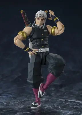 Figurine S.H. Figuarts - Demon Slayer- Uzui Tengen - (16 cm) . Bandai Tamashii Nations – Image 2