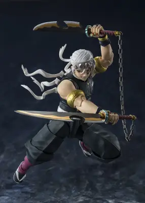 Figurine S.H. Figuarts - Demon Slayer- Uzui Tengen - (16 cm) . Bandai Tamashii Nations – Image 3