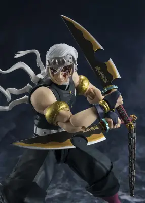 Figurine S.H. Figuarts - Demon Slayer- Uzui Tengen - (16 cm) . Bandai Tamashii Nations – Image 6
