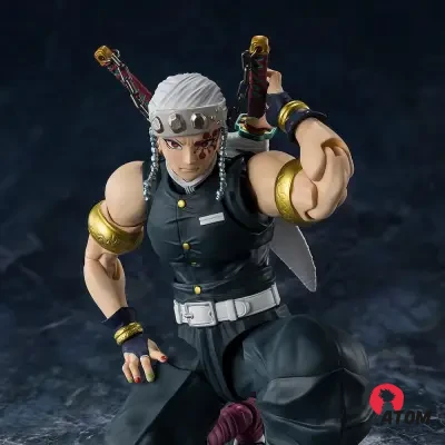 Figurine S.H. Figuarts - Demon Slayer- Uzui Tengen - (16 cm) . Bandai Tamashii Nations