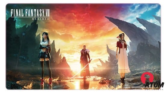 Final Fantasy VII - Tapis de jeu Key Art- Final Fantasy VII Rebirth - (61 x 34 cm) - Square Enix