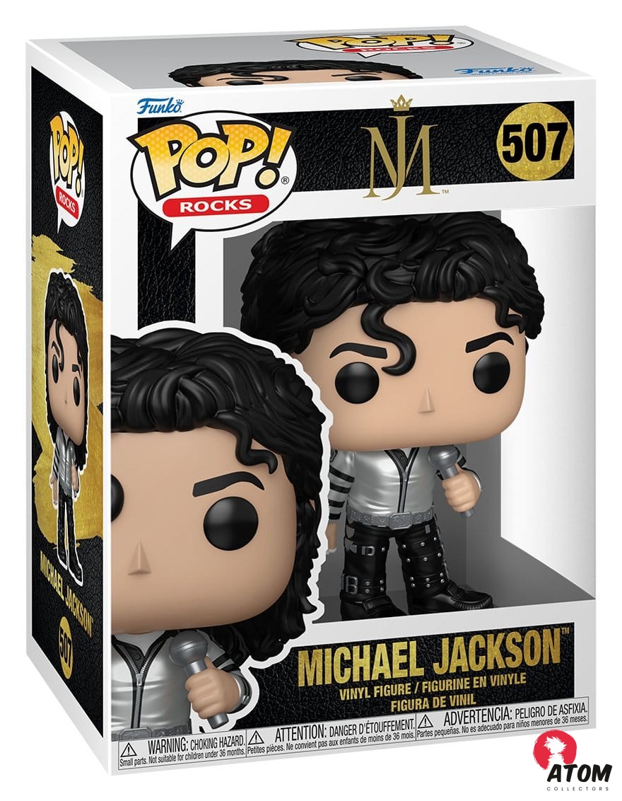 Michael Jackson POP! - Rocks Vinyl figurine Bad Tour (MT) - 9 cm - Funko