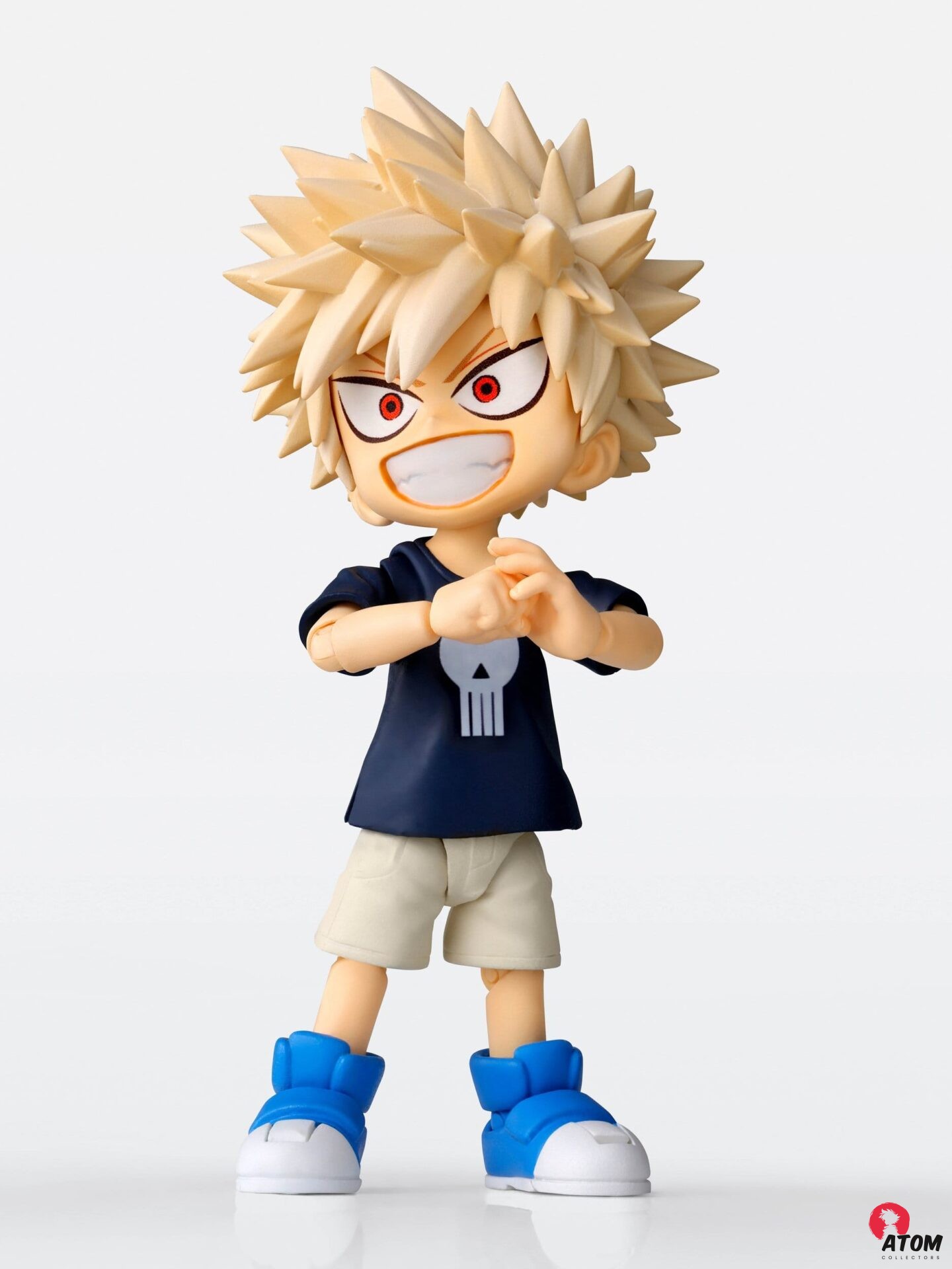 Figurine S.H. Figuarts - My Hero Academia -Izuku Midoriya & Katsuki Bakugo -Childhood Set- ( 9 cm) . Bandai Tamashii Nations – Image 11