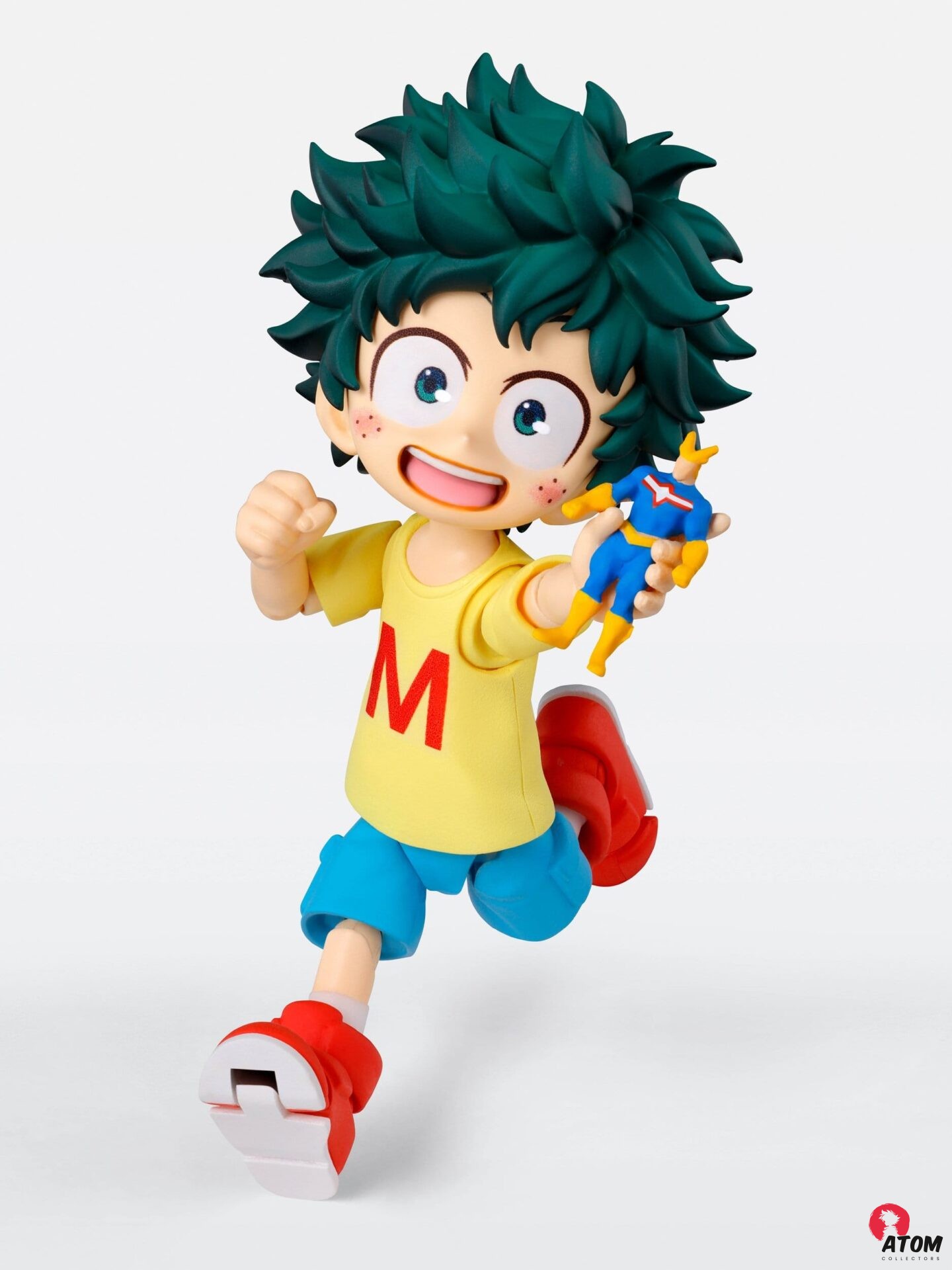 Figurine S.H. Figuarts - My Hero Academia -Izuku Midoriya & Katsuki Bakugo -Childhood Set- ( 9 cm) . Bandai Tamashii Nations – Image 8